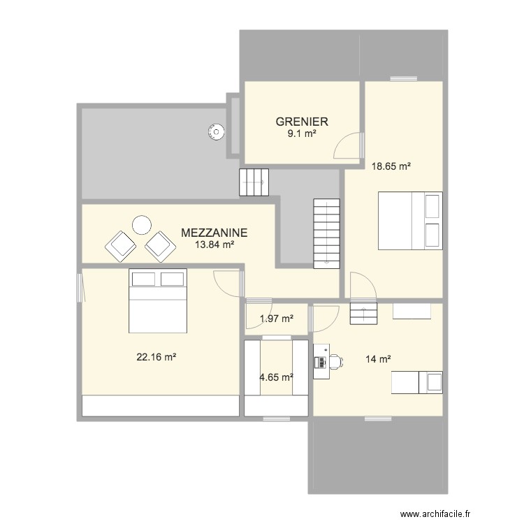 morlanwelz. Plan de 0 pièce et 0 m2