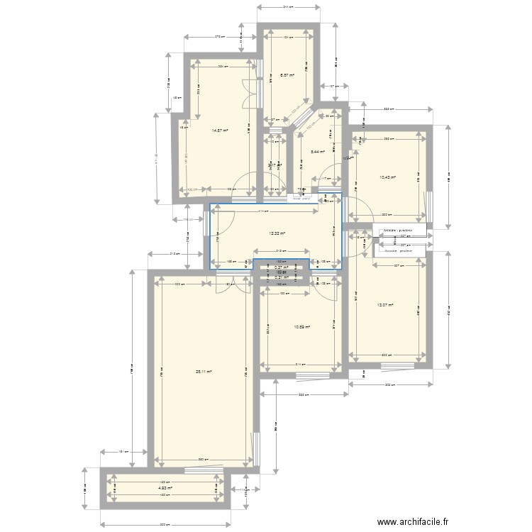 appart LLP F4. Plan de 0 pièce et 0 m2