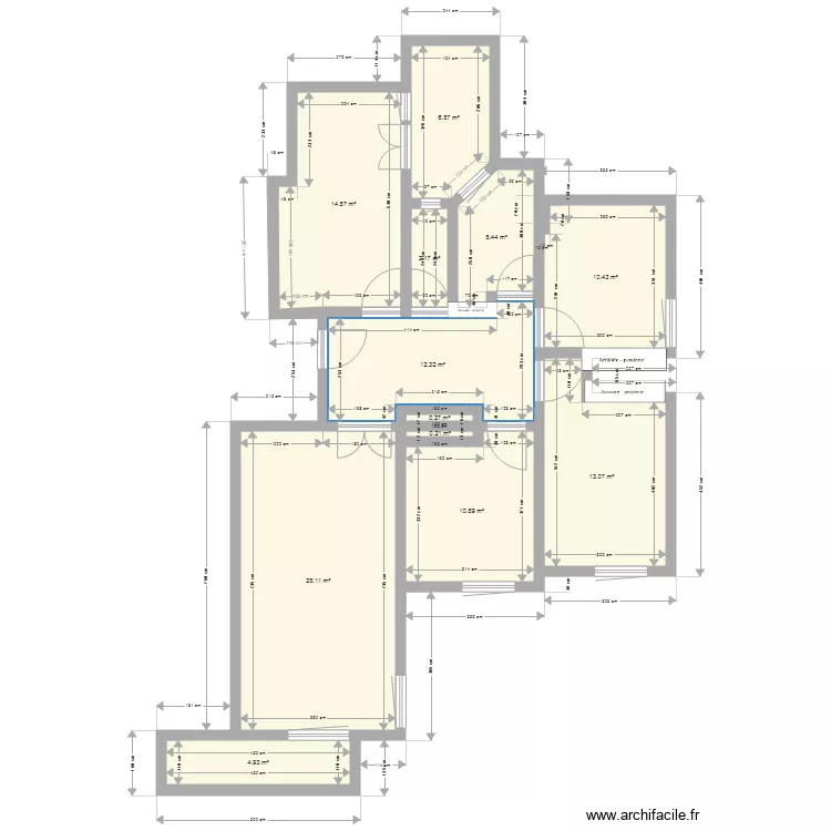 appart LLP F4. Plan de 