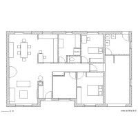 Plein Pied 101m2 Hab. 8.75m2 Buand. et 21m2 Gar.