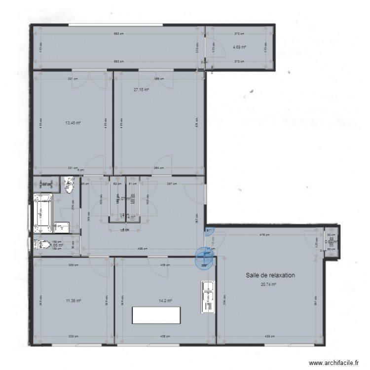 Nom prénom plan 1. Plan de 0 pièce et 0 m2