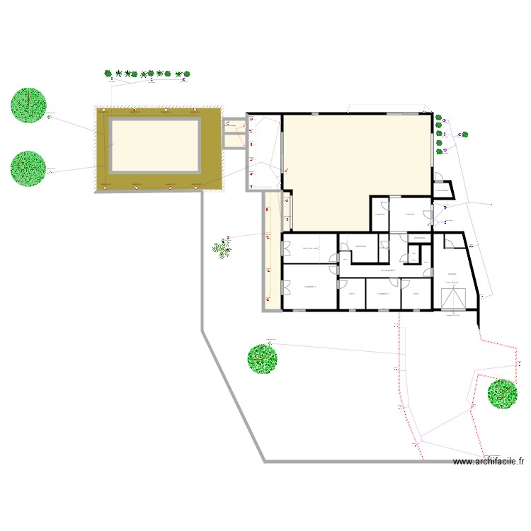 FOURNIGAULT. Plan de 0 pièce et 0 m2