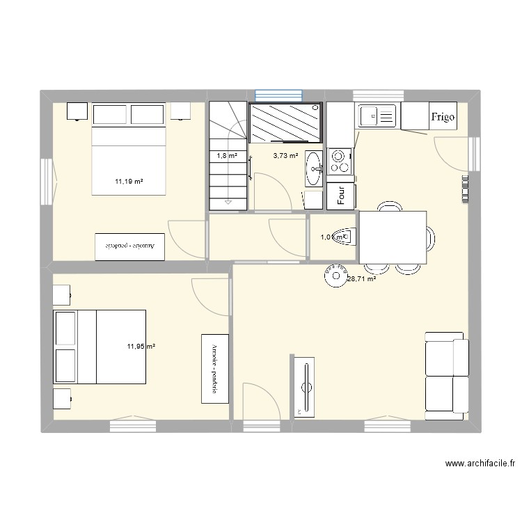 MATHILDE BOULONNAIS. Plan de 0 pièce et 0 m2