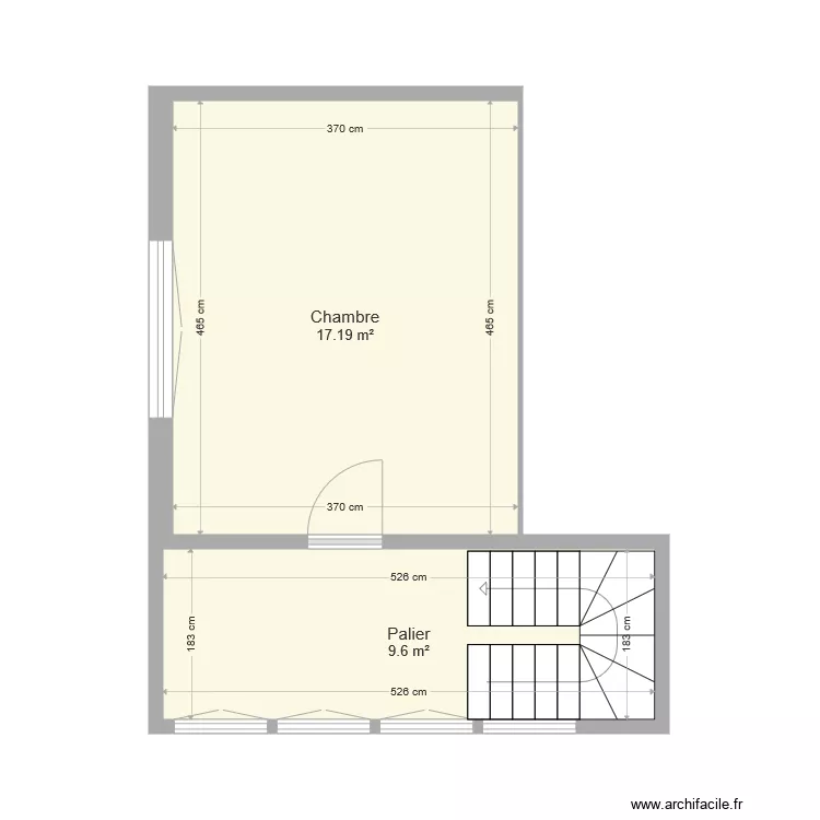 Cognac &eacute;tage. Plan de 