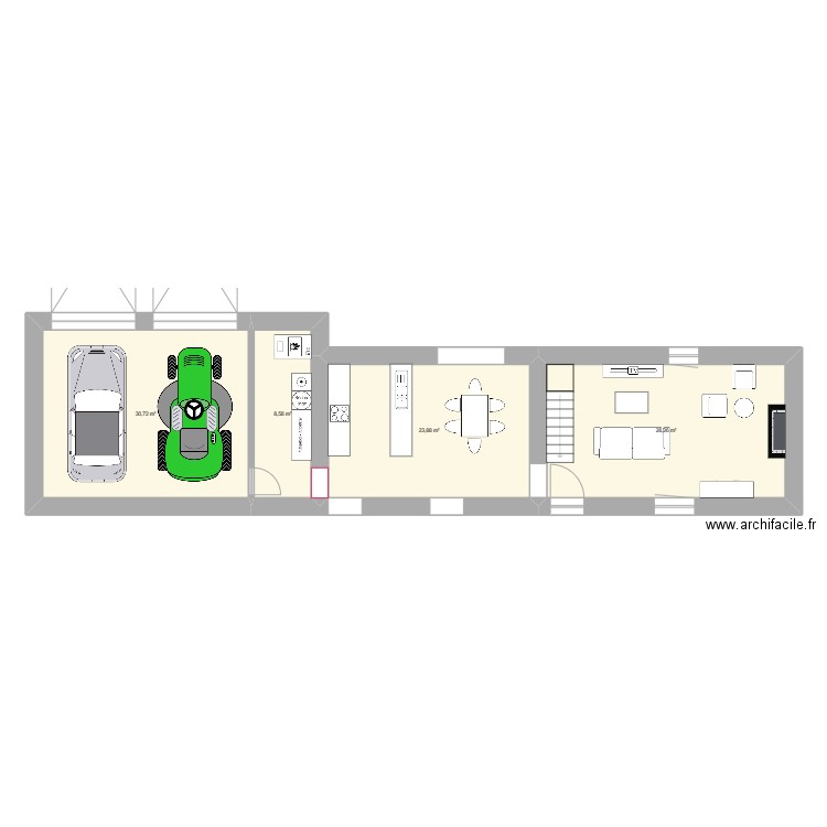 alexis. Plan de 10 pièces et 144 m2