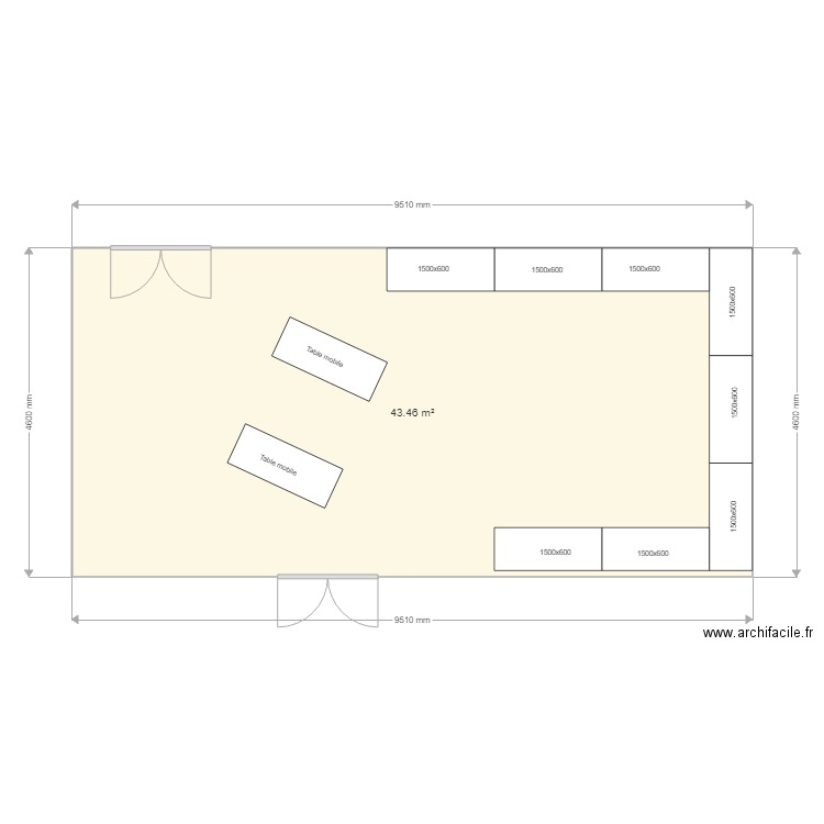 Décartonnage. Plan de 0 pièce et 0 m2