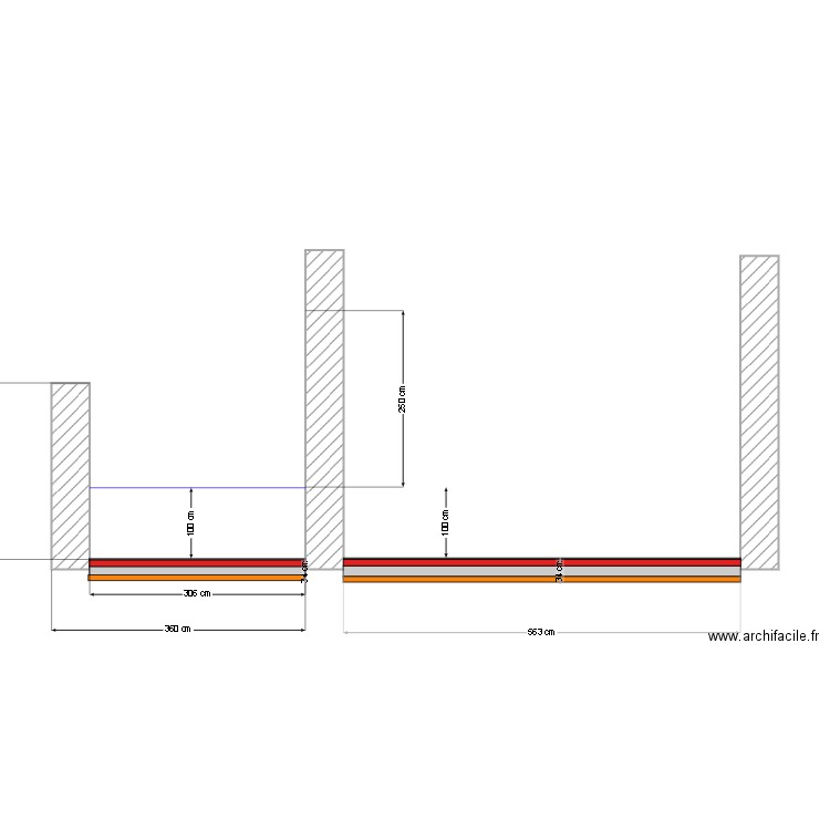 face ouest coupe COPIE. Plan de 0 pièce et 0 m2