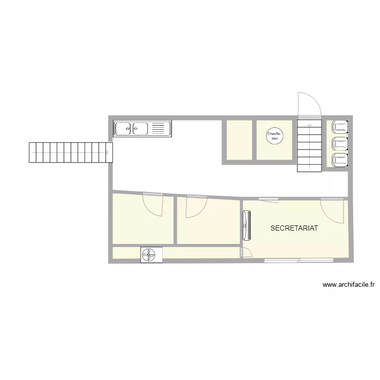 casanossa 3 etage. Plan de 