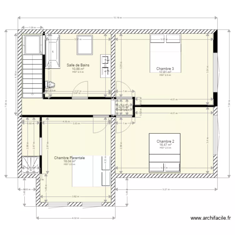 PLAN ETAGE PROJET SWENDER ROBERT 2. Plan de 
