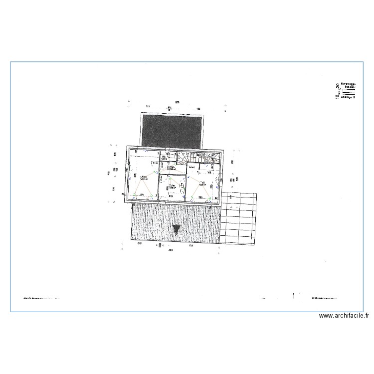 magalas etage. Plan de 0 pièce et 0 m2