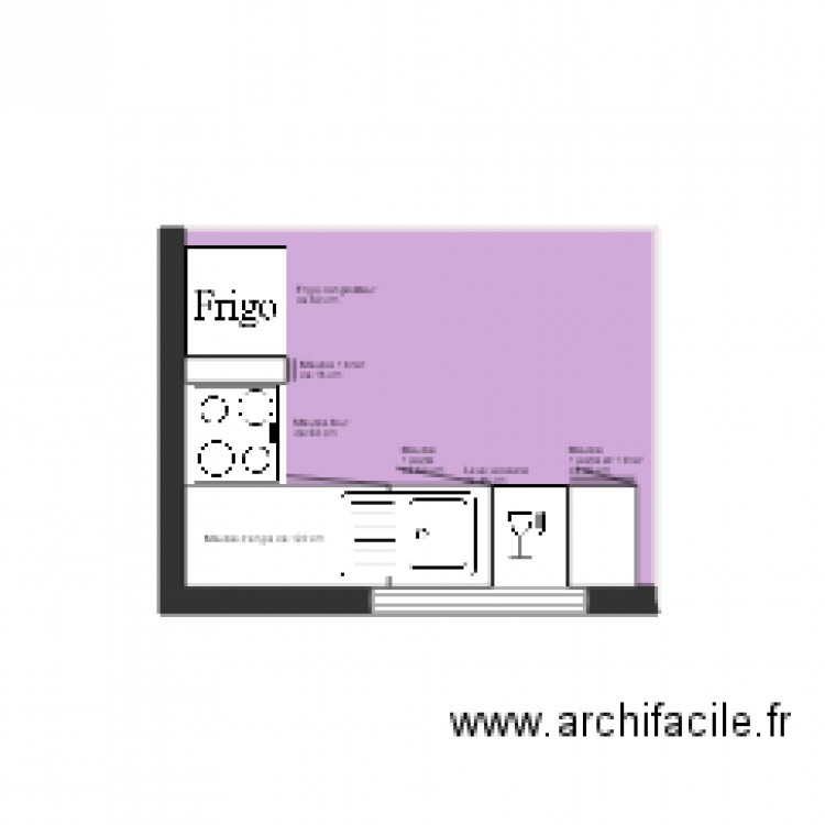 CUISINE 2 bis. Plan de 0 pièce et 0 m2