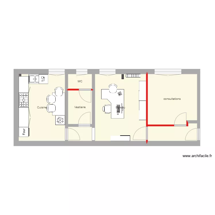 plan étage. Plan de plan étage. Plan de