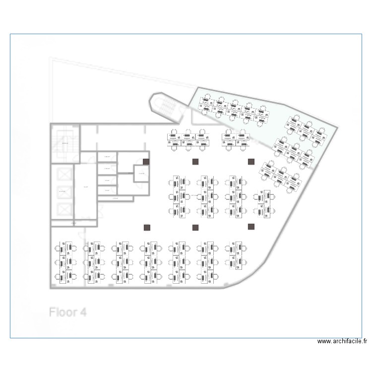 castilho 2 piso 3 v2. Plan de 0 pièce et 0 m2