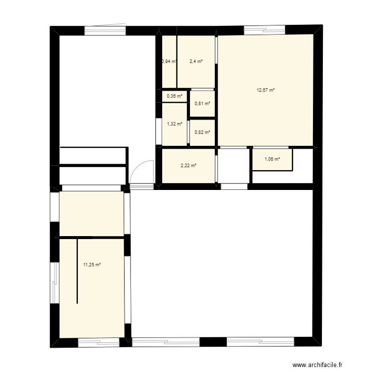 rdc bretagne 4. Plan de 0 pièce et 0 m2