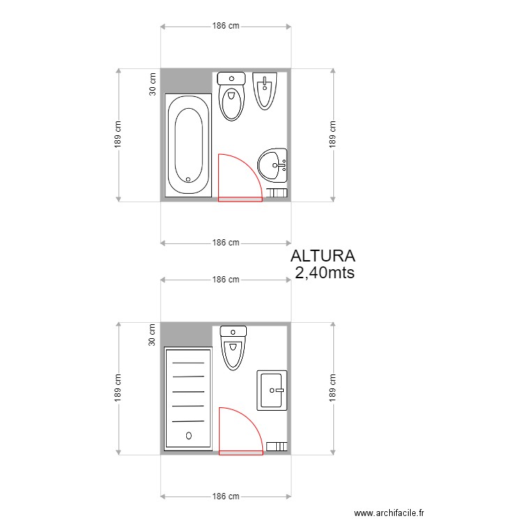 JUST CASTILLO BAÑO GRANDE. Plan de 0 pièce et 0 m2