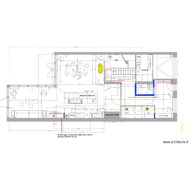 107version 6 RDC bureau 2. Plan de 0 pièce et 0 m2