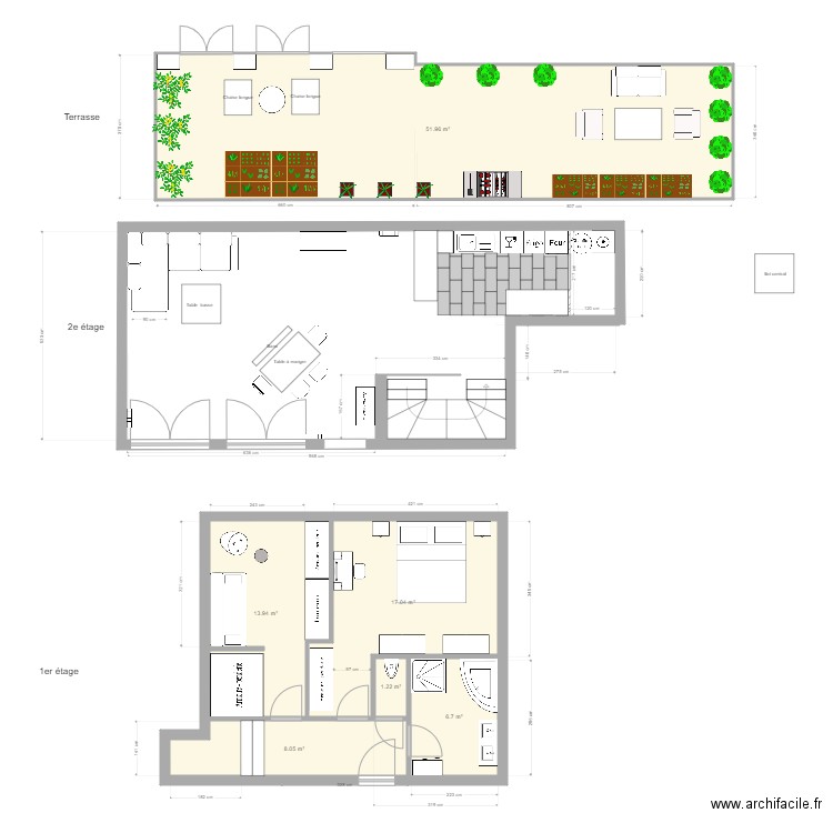 10 passage Rivière plan 8. Plan de 0 pièce et 0 m2