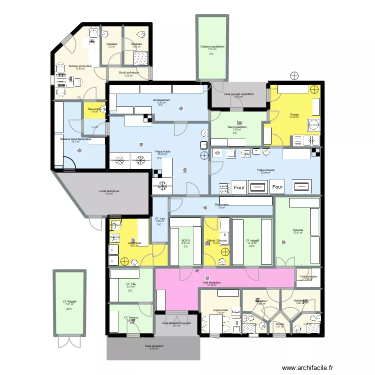 CC PB Levignac. Plan de 