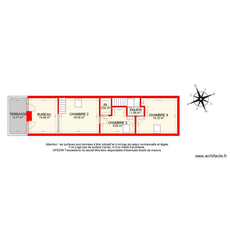 BI 7767 ETAGE . Plan de BI 7767 ETAGE . Plan de