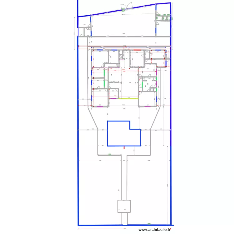 A LG 86 sans légende. Plan de A LG 86 sans légende. Plan de