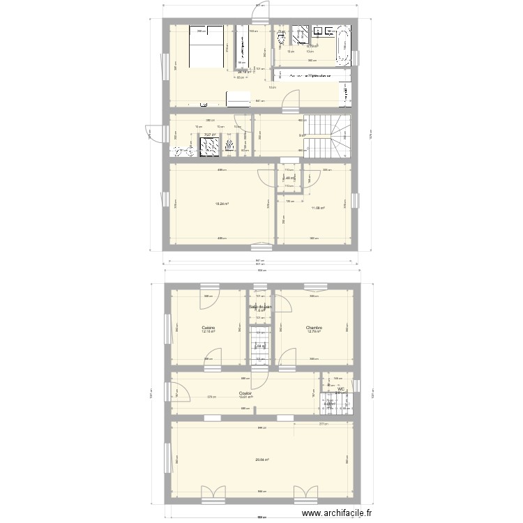 PLAN LAMEE RDCprojet24042019. Plan de 0 pièce et 0 m2