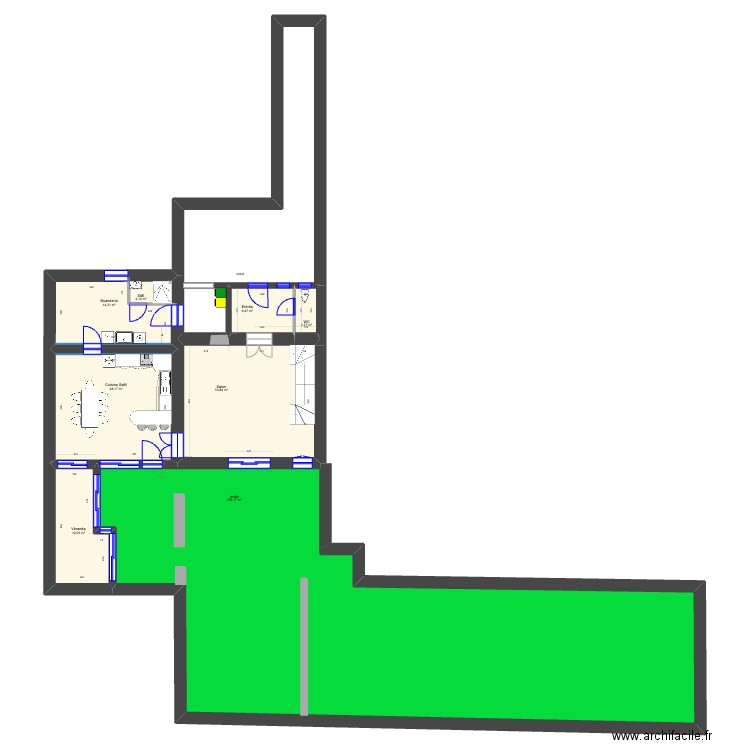 new layout 2022 11. Plan de 17 pièces et 433 m2