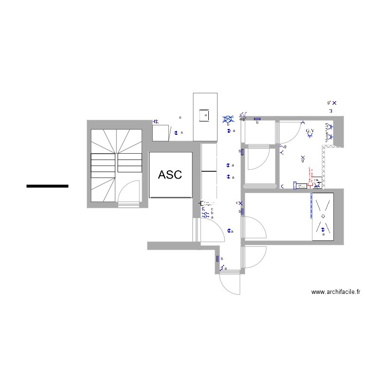 Appartement C27 Hall d entrée. Plan de 0 pièce et 0 m2