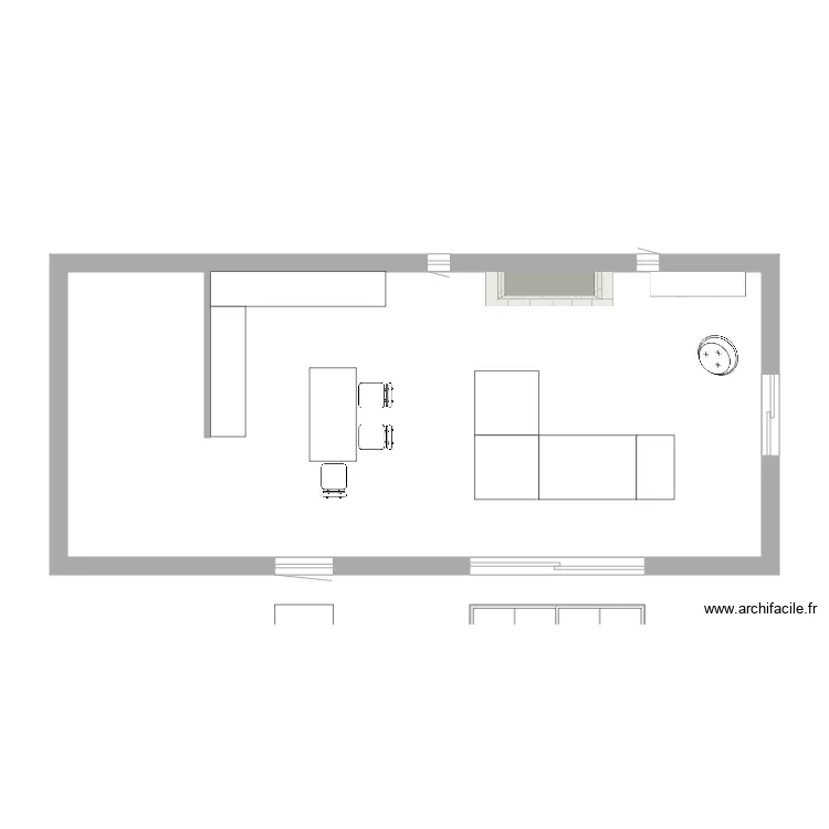 S &agrave; M Roquebrune. Plan de 