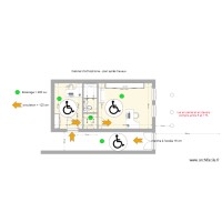 cabinet orthophonie Plan après travaux