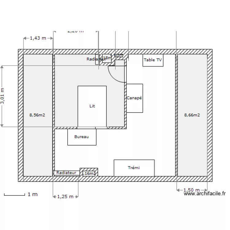 Grenier. Plan de Grenier. Plan de
