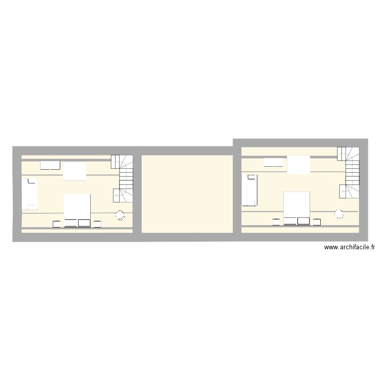 Guimaec Dependance Etage Layout. Plan de 0 pièce et 0 m2