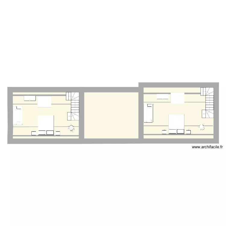 Guimaec Dependance Etage Layout. Plan de 