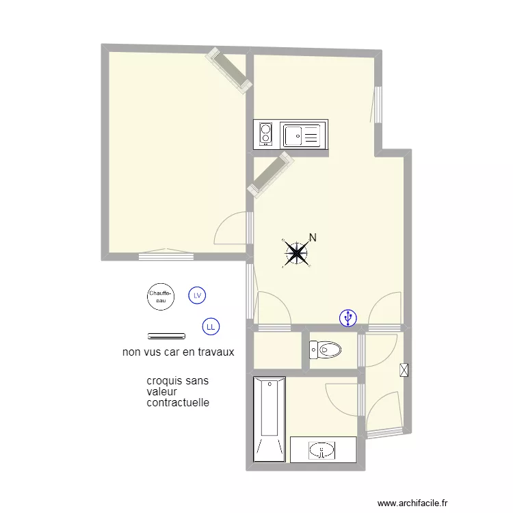 58 Dulong C 302. Plan de 
