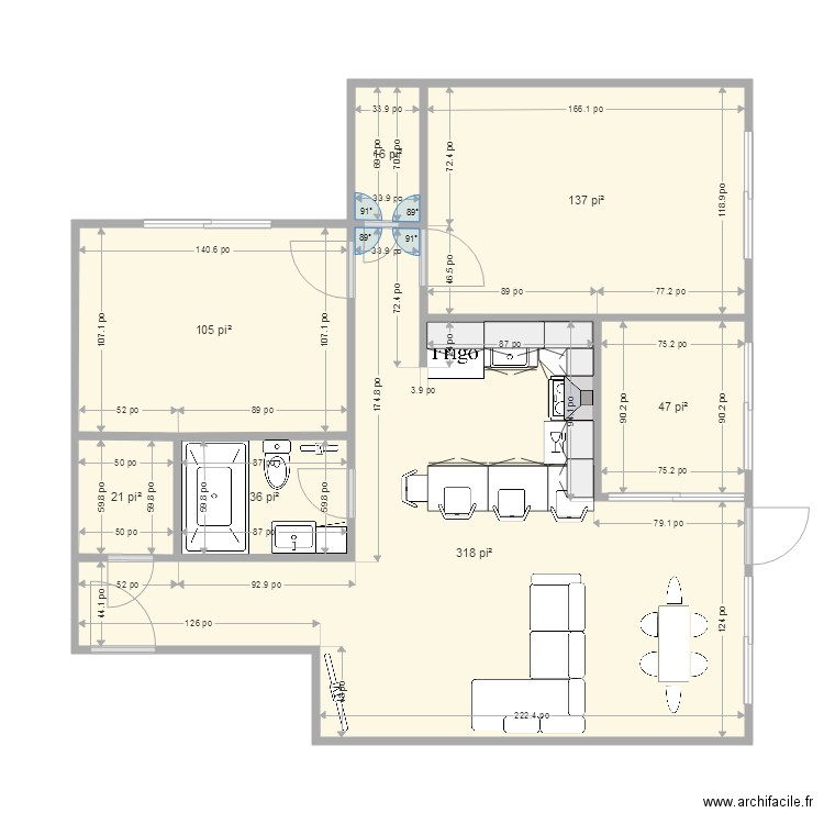 6485 App16 Modifier. Plan de 0 pièce et 0 m2