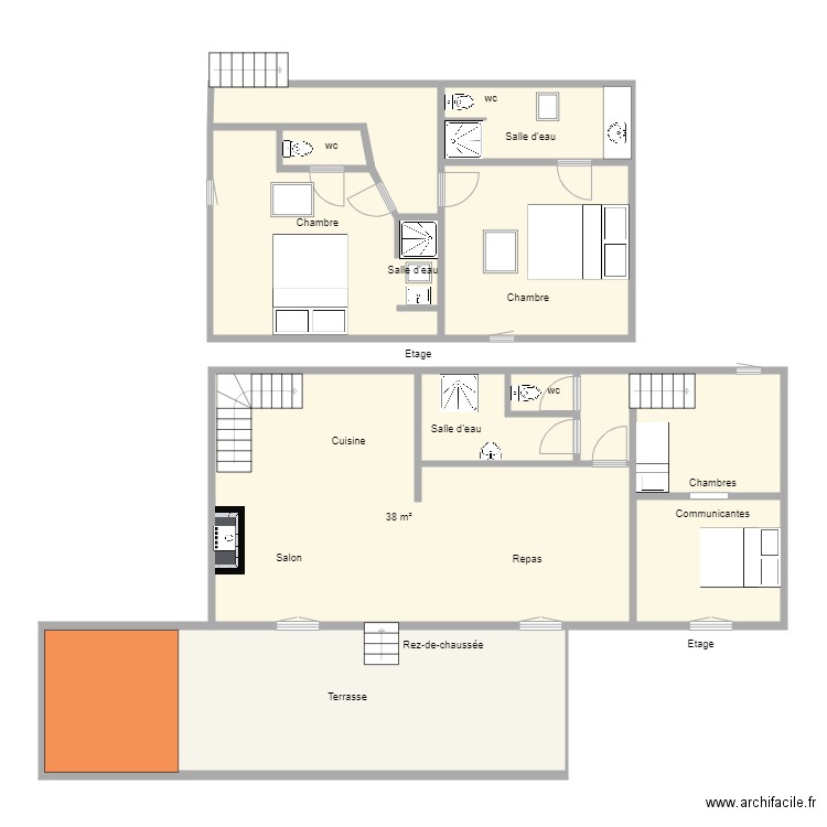 87G9261. Plan de 0 pièce et 0 m2