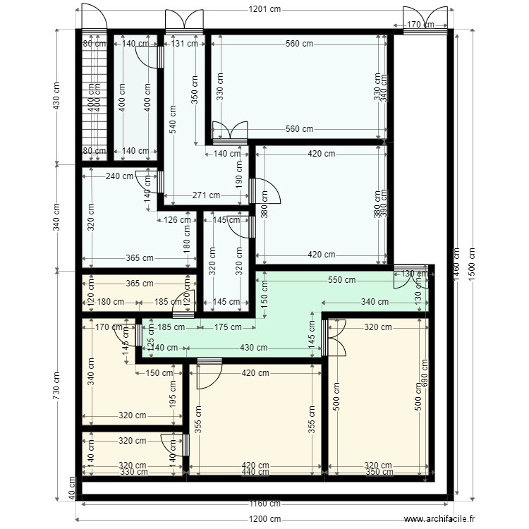 apps. Plan de 0 pièce et 0 m2