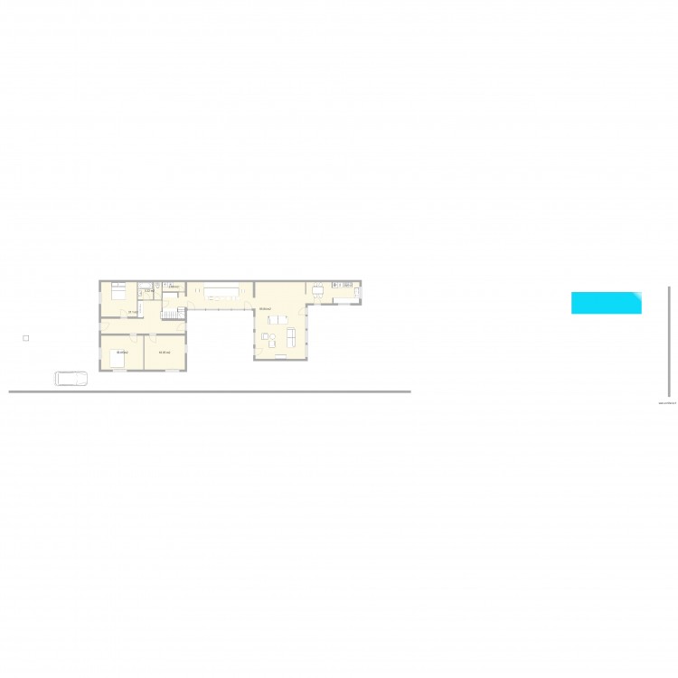 YEU. Plan de 0 pièce et 0 m2