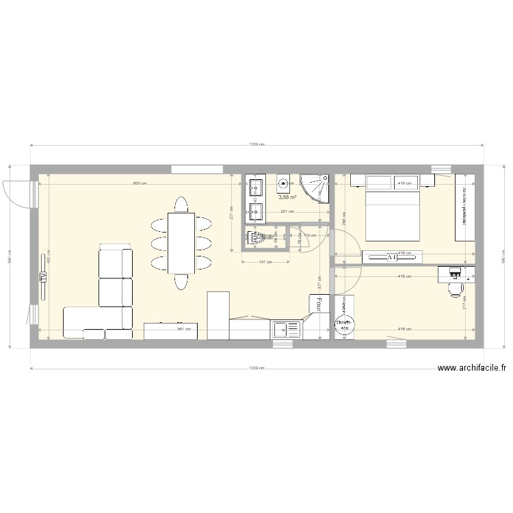 appart bois 2. Plan de 0 pièce et 0 m2