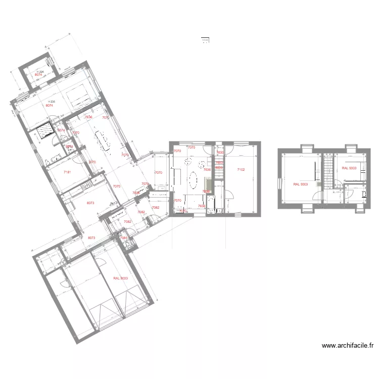Cysoing Peintures. Plan de 