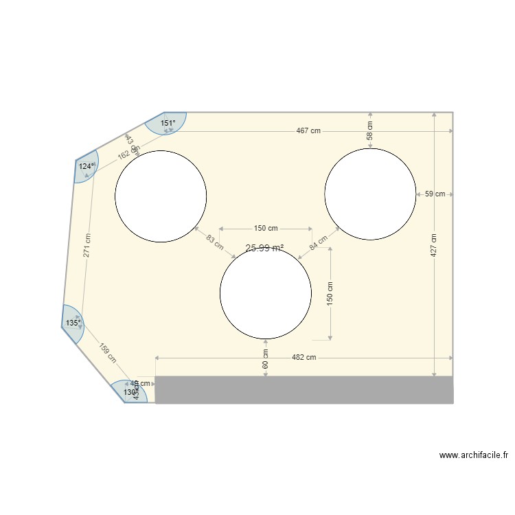 plan de maison vaudron lolo 4. Plan de 0 pièce et 0 m2