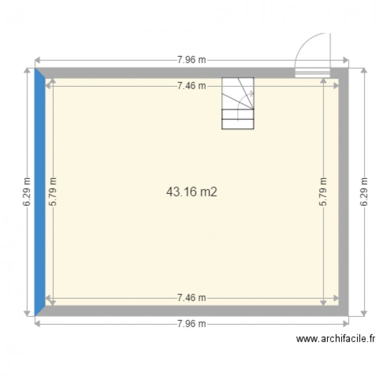 SOUS SOL. Plan de 0 pièce et 0 m2