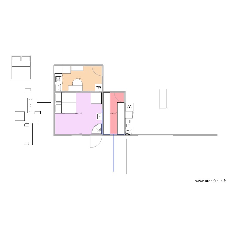 Vie grange. Plan de 0 pièce et 0 m2