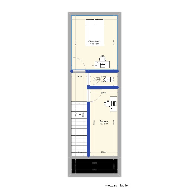 MAY-Denis-Appartement 2-Projet-N2. Plan de 0 pièce et 0 m2