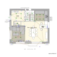 Plan électricité rez de jardin