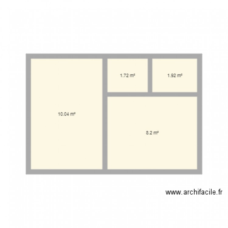 studio 1. Plan de 0 pièce et 0 m2