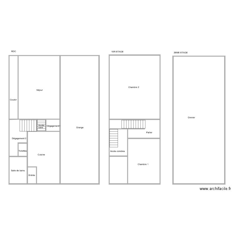 LOUBET. Plan de 0 pièce et 0 m2