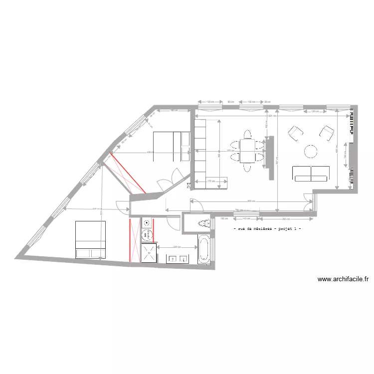 mezieres projet 1. Plan de 