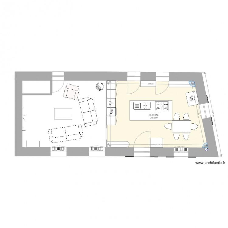 CUISINE2. Plan de 0 pièce et 0 m2