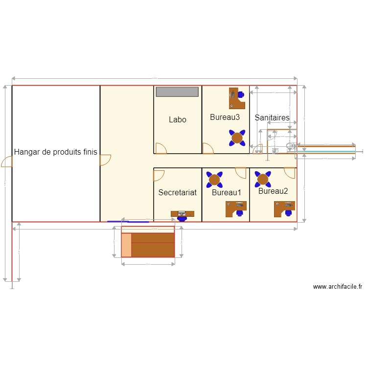 hangar hercule. Plan de 0 pièce et 0 m2