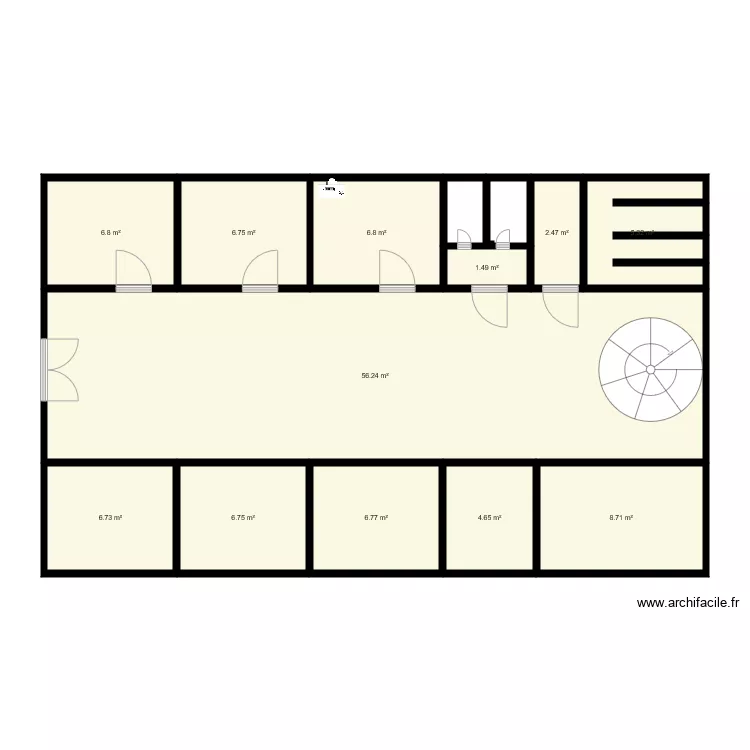 ECOLE DE SAMBA . Plan de 